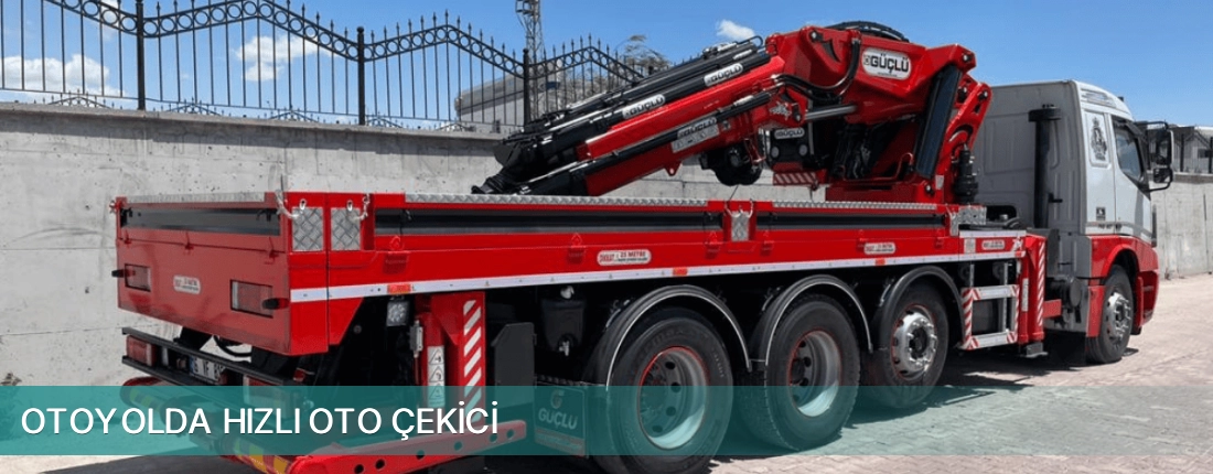 Buca İlçemi Otoyolda Hızlı Oto Çekici